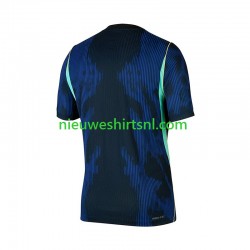 Brazilië Heren Shirt met Bedrukking Uit WK 2026 Korte Mouw