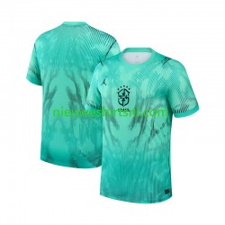 Brazilië Heren Shirt met Bedrukking Doelman Derde WK 2026 Korte Mouw