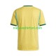 Brazilië Heren Shirt met Bedrukking Thuis WK 2026 Korte Mouw