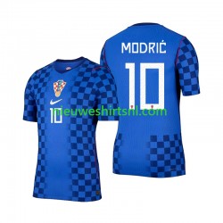 Kroatië Heren Shirt met Bedrukking Modrić Luka 10 Uit WK 2026 Korte Mouw