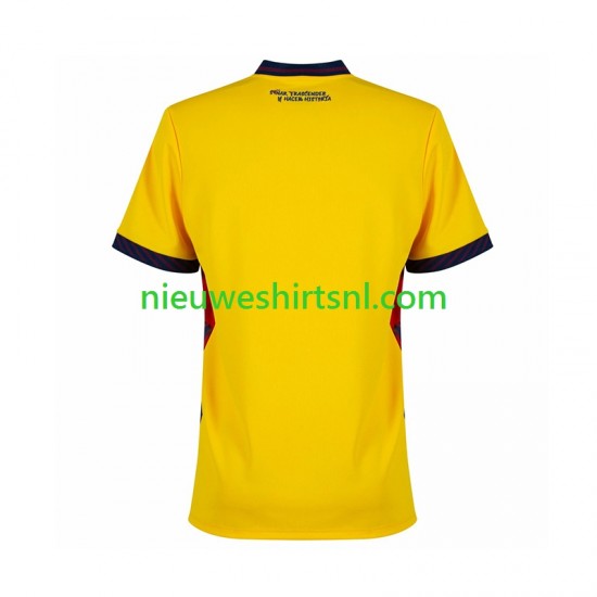 Ecuador Heren Shirt met Bedrukking Thuis WK 2026 Korte Mouw