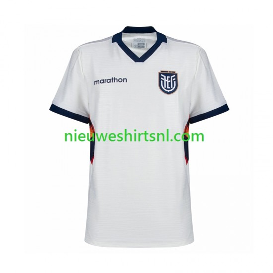 Ecuador Heren Shirt met Bedrukking Derde WK 2026 Korte Mouw