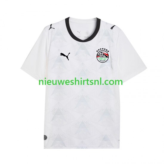 Egypte Heren Shirt met Bedrukking Uit WK 2026 Korte Mouw