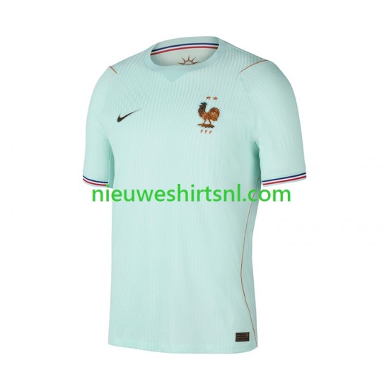 Frankrijk Heren Shirt met Bedrukking Uit WK 2026 Korte Mouw
