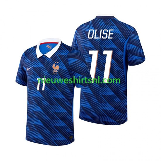 Frankrijk Heren Shirt met Bedrukking Michael Olise 11 Thuis WK 2026 Korte Mouw