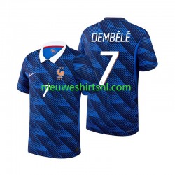 Frankrijk Heren Shirt met Bedrukking Ousmane Dembele 7 Thuis WK 2026 Korte Mouw