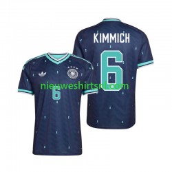 Duitsland Heren Shirt met Bedrukking Joshua Kimmich 6 Uit WK 2026 Korte Mouw