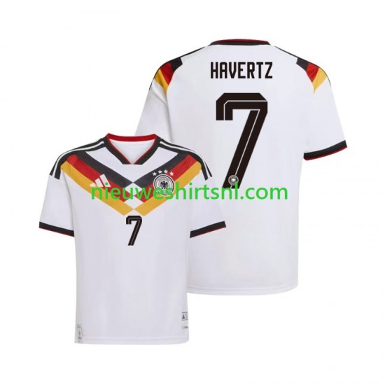 Duitsland Heren Shirt met Bedrukking Kai Havertz 7 Thuis WK 2026 Korte Mouw