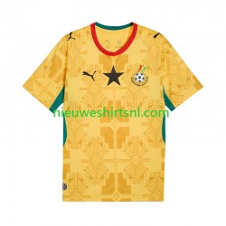 Ghana Heren Shirt met Bedrukking Uit WK 2026 Korte Mouw