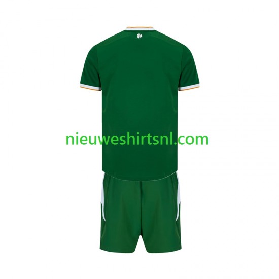 Ierland Kind Shirt met Bedrukking Thuis 2026 Korte Mouw