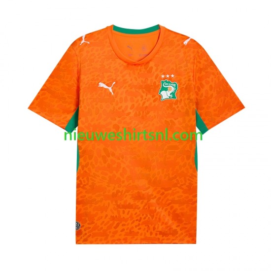 Ivoorkust Heren Shirt met Bedrukking Thuis WK 2026 Korte Mouw