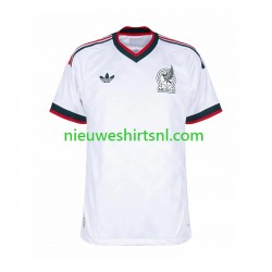 Mexico Heren Shirt met Bedrukking Uit WK 2026 Korte Mouw