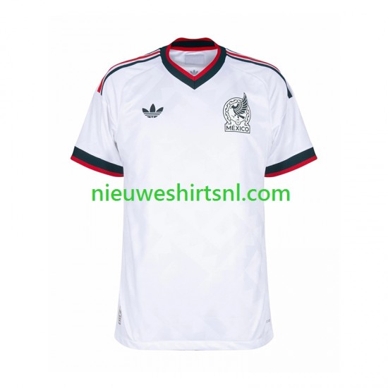 Mexico Heren Shirt met Bedrukking Uit WK 2026 Korte Mouw