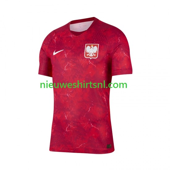 Polen Heren Shirt met Bedrukking Uit 2026 2027 Korte Mouw