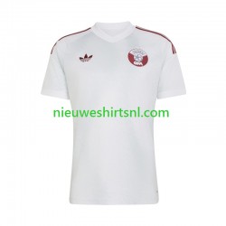 Qatar Heren Shirt met Bedrukking Uit 2026 2027 Korte Mouw