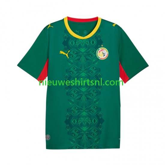 Senegal Heren Shirt met Bedrukking Uit 2026 2027 Korte Mouw