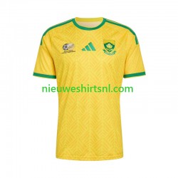 Zuid-Afrika Heren Shirt met Bedrukking Thuis WK 2026 Korte Mouw