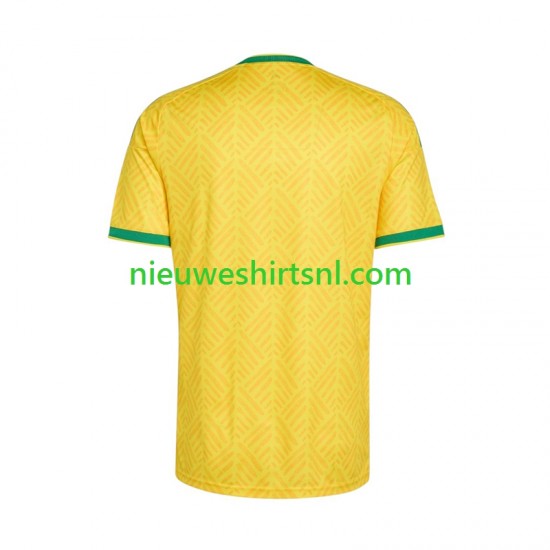 Zuid-Afrika Heren Shirt met Bedrukking Thuis WK 2026 Korte Mouw
