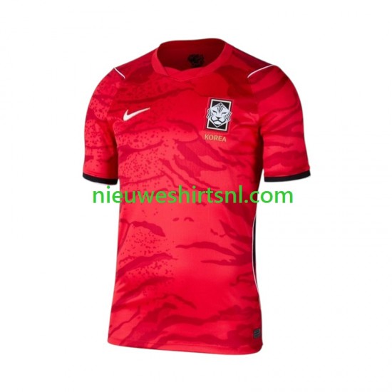 Zuid-Korea Heren Shirt met Bedrukking Thuis WK 2026 Korte Mouw