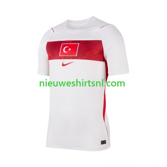 Turkije Heren Shirt met Bedrukking Uit 2026 2027 Korte Mouw