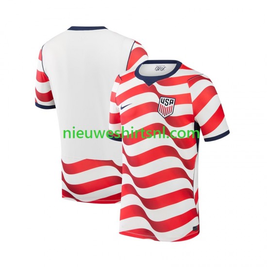 USA Heren Shirt met Bedrukking Thuis WK 2026 Korte Mouw