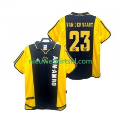 AFC Ajax Heren Shirt met Bedrukking VAN DER VAART 23 2000 2001 Retro Uit Korte Mouw