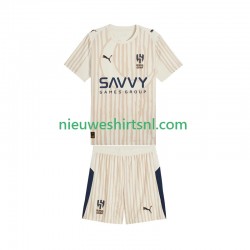 Kind Shirt met Bedrukking Al Hilal CWC Uit 2025-2026 Korte Mouw