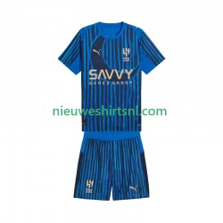 Kind Shirt met Bedrukking Al Hilal CWC Thuis 2025-2026 Korte Mouw