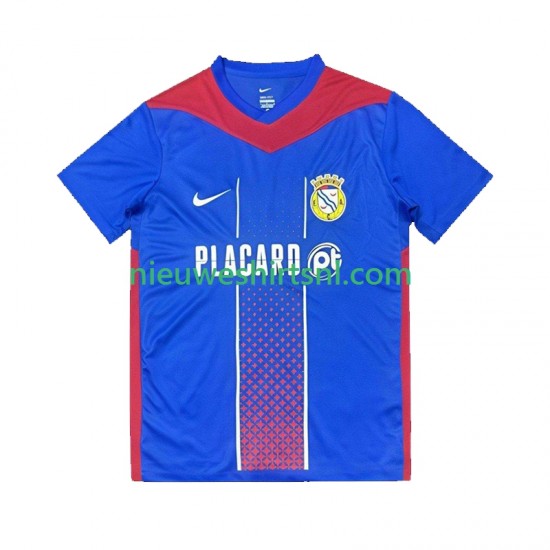 Heren Shirt met Bedrukking Alverca Thuis 2025-2026 Korte Mouw
