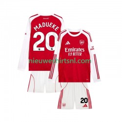 Arsenal Kind Shirt met Bedrukking Noni Madueke 20 Thuis 2025-2026 Lange Mouw