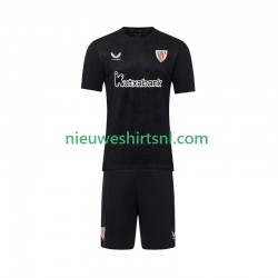 Athletic Bilbao Kind Shirt met Bedrukking Doelman Thuis 2025-2026 Korte Mouw