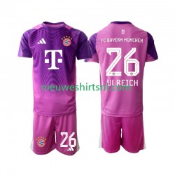 FC Bayern München Kind Shirt met Bedrukking Doelman Sven Ulreich 26 Vierde 2025-2026 Korte Mouw