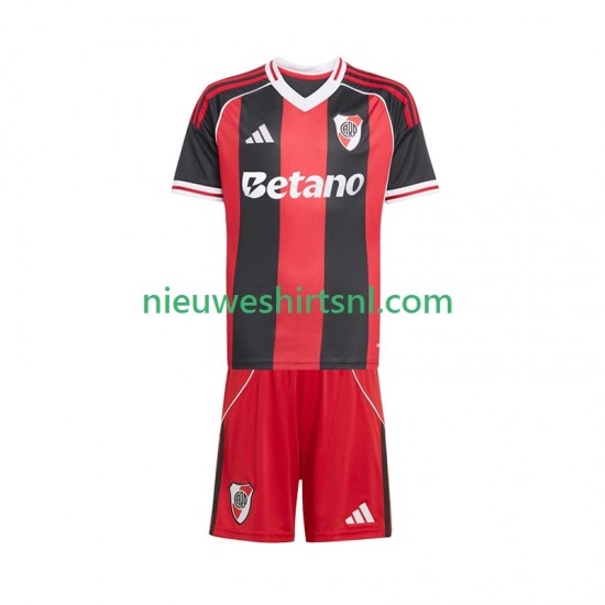 CA River Plate Kind Shirt met Bedrukking Uit 2025-2026 Korte Mouw