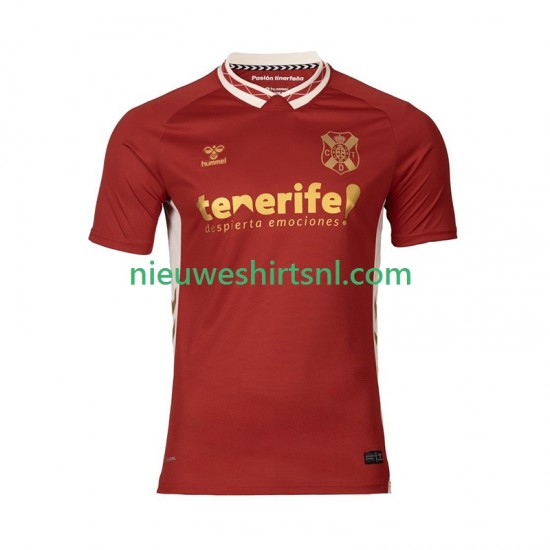 Heren Shirt met Bedrukking CD Tenerife CWC Uit 2025-2026 Korte Mouw