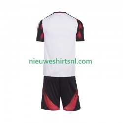 CR Flamengo Kind Shirt met Bedrukking Uit 2025-2026 Korte Mouw