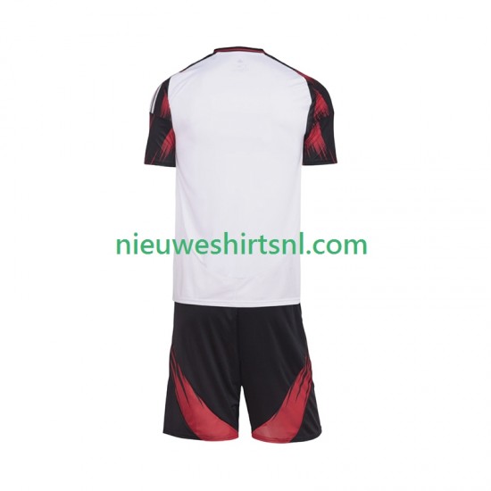CR Flamengo Kind Shirt met Bedrukking Uit 2025-2026 Korte Mouw