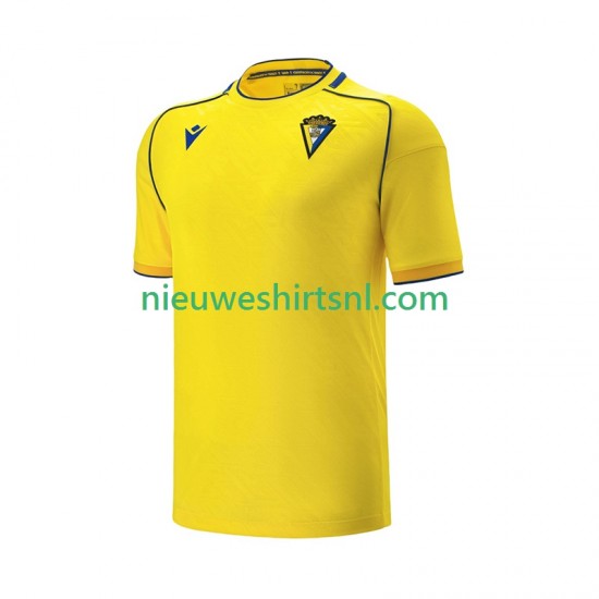 Cádiz CF Heren Shirt met Bedrukking Thuis 2025-2026 Korte Mouw