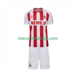 FC Köln Kind Shirt met Bedrukking Thuis 2025-2026 Korte Mouw