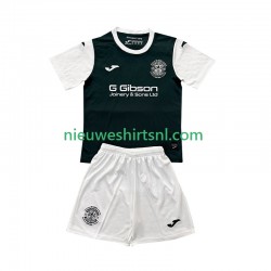 Hibernian Kind Shirt met Bedrukking Thuis 2025-2026 Korte Mouw
