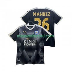 Leicester City Heren Shirt met Bedrukking MAHREZ 26 2014 2015 Retro Uit Korte Mouw