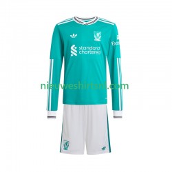 Liverpool Kind Shirt met Bedrukking Derde 2025-2026 Lange Mouw