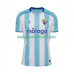 Málaga CF Heren Shirt met Bedrukking Thuis 2025-2026 Korte Mouw
