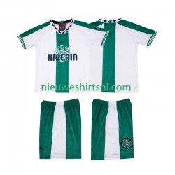 Nigeria Kind Shirt met Bedrukking 1996 Retro Uit Korte Mouw