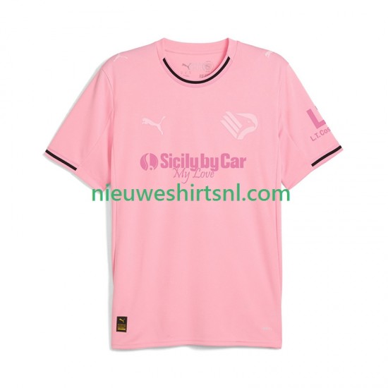 Heren Shirt met Bedrukking Palermo Thuis 2025-2026 Korte Mouw