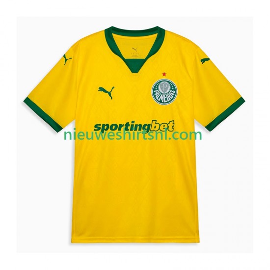 Palmeiras Heren Shirt met Bedrukking Derde 2025-2026 Korte Mouw