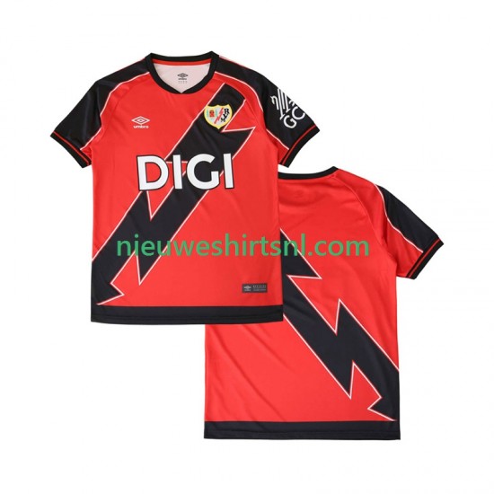 Rayo Vallecano Heren Shirt met Bedrukking Uit 2025-2026 Korte Mouw