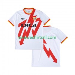 Rayo Vallecano Heren Shirt met Bedrukking Thuis 2025-2026 Korte Mouw