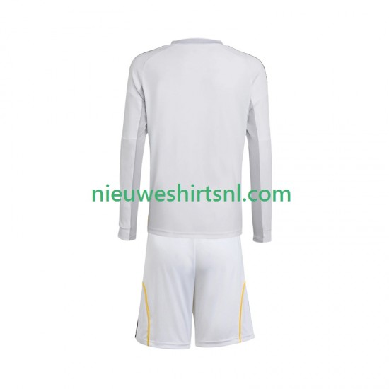 Real Madrid Kind Shirt met Bedrukking Thuis 2025-2026 Lange Mouw