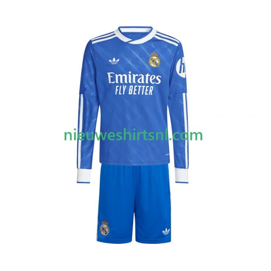 Real Madrid Kind Shirt met Bedrukking Derde 2025-2026 Lange Mouw