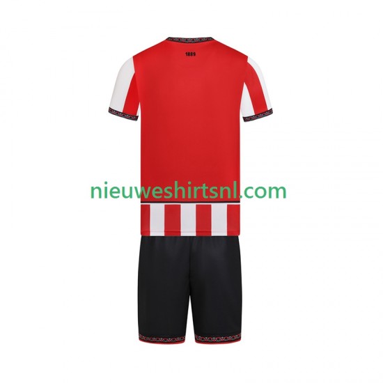 Sheffield United Kind Shirt met Bedrukking Thuis 2025-2026 Korte Mouw